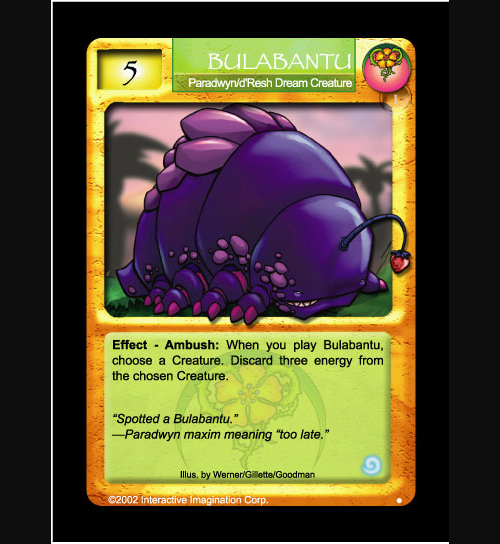 Bulabantu - Paradwyn
